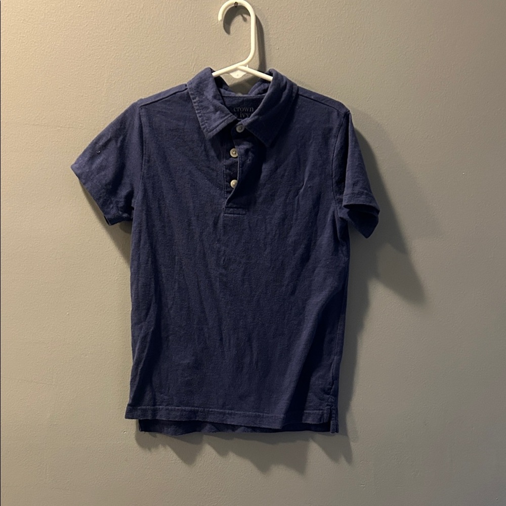 Crown & Ivy Boy’s Deep Blue Polo Shirt
